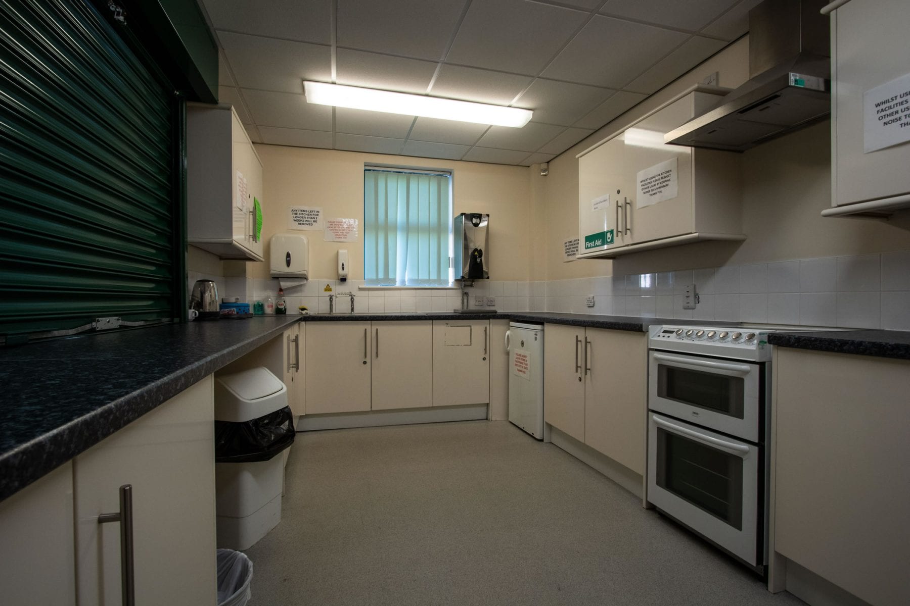 Kitchen facilities at Petuaria Community Centre